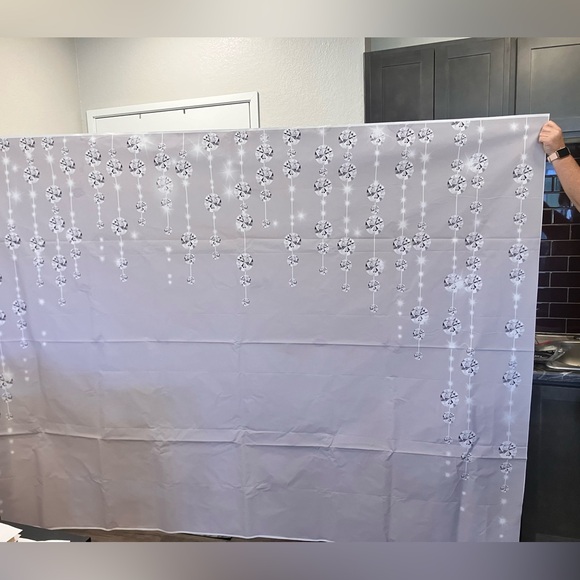 Glitter Diamonds Photo Backdrop 7’x5’ - Picture 1 of 4